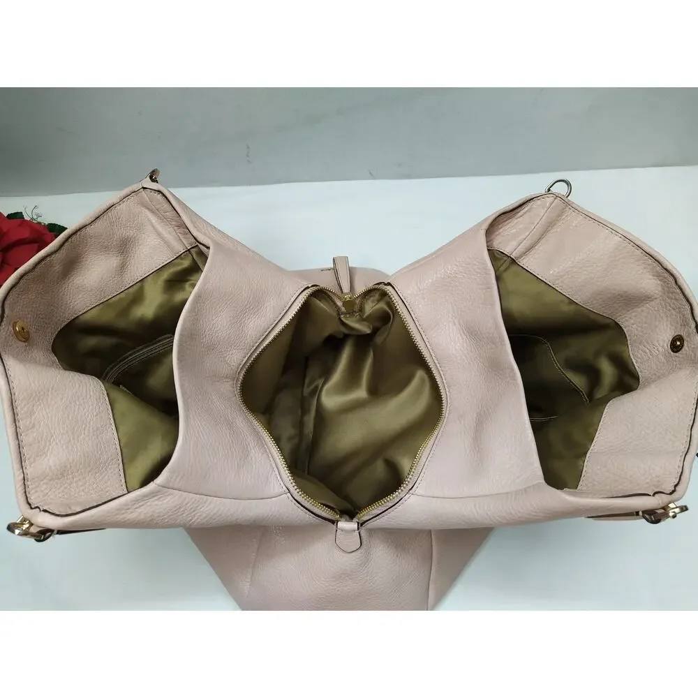 Coach Madison Phoebe Dust Pink Leather 3 Compartments Shoulder Bag - Picture 9 of 16